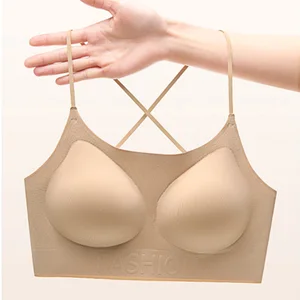 Outward-expanding Underwear, Invisible Dress, Tight Shoulder Straps, Small Breasts, Sagging-proof and Seamless Comfortable Bra.