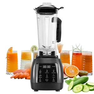 Juicer Blenda Grains Mixer Blender High Power Keypad Blender Kitchen Appliance Commercial Plastic Jar Blender