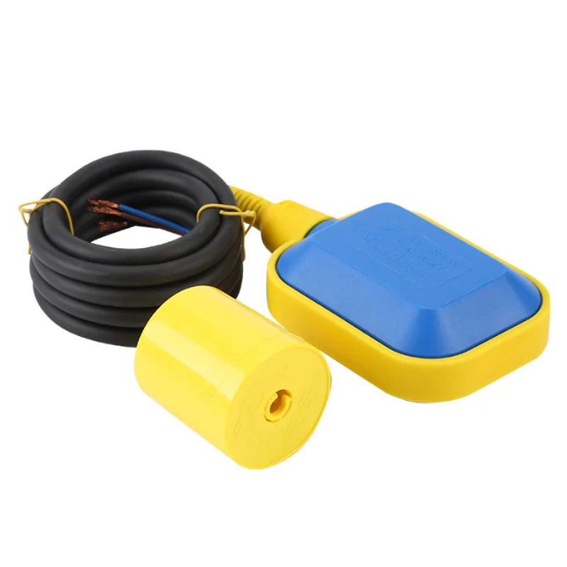 Factory Supply PVC Cable Liquid Level Float Switch 15A/250VAC High Quality IP68 Fully Automatic Control Float Switch Sensor