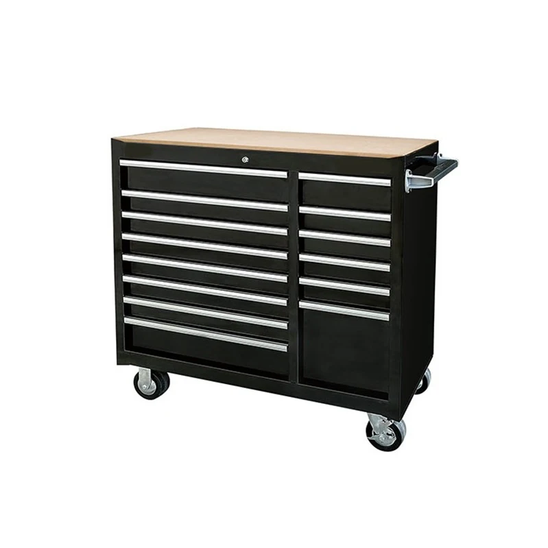 Factory Customized Car Repair Cheap Tool Cart Trolley Box Chest Cabinet Movable Mobile Workbench supplier