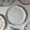 Mano pellizco Placa de 8 pulgadas-amor rosa