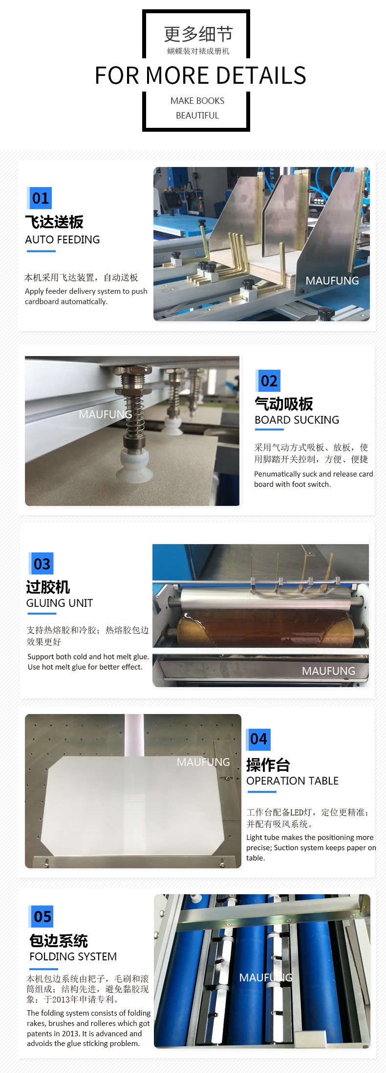 Semi-Automatic Book Case Making Machine with 5.2KW Power and 1-4mm Paperboard Thickness for Notebooks