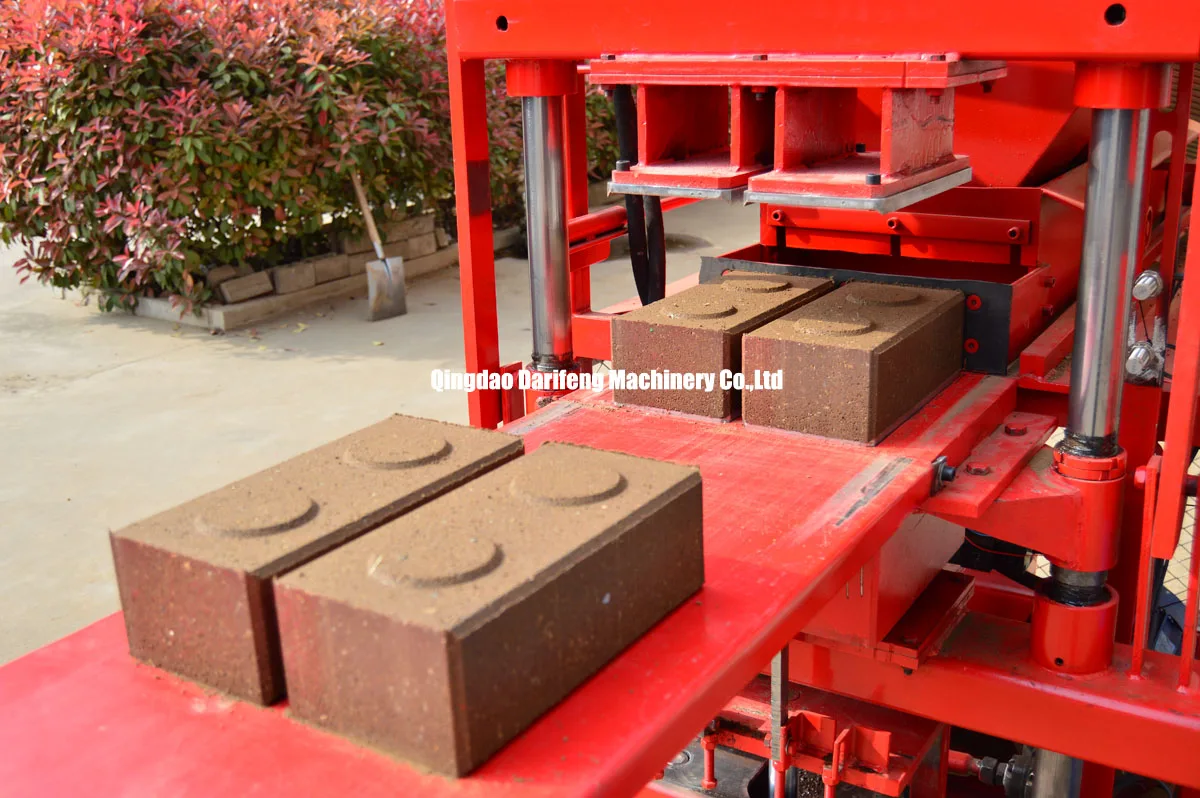 DF2-10 Soil Brick Press Machine - High Capacity & Stability
