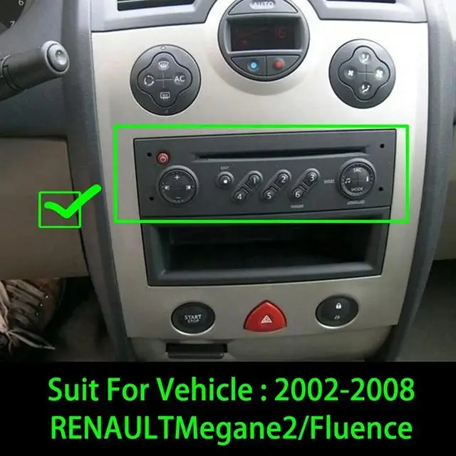OEM Style Control Panel to Android Screen for RENAULT Megane 2 2002-2008 for RENAULT Fluence Car Video Player Plug to Play