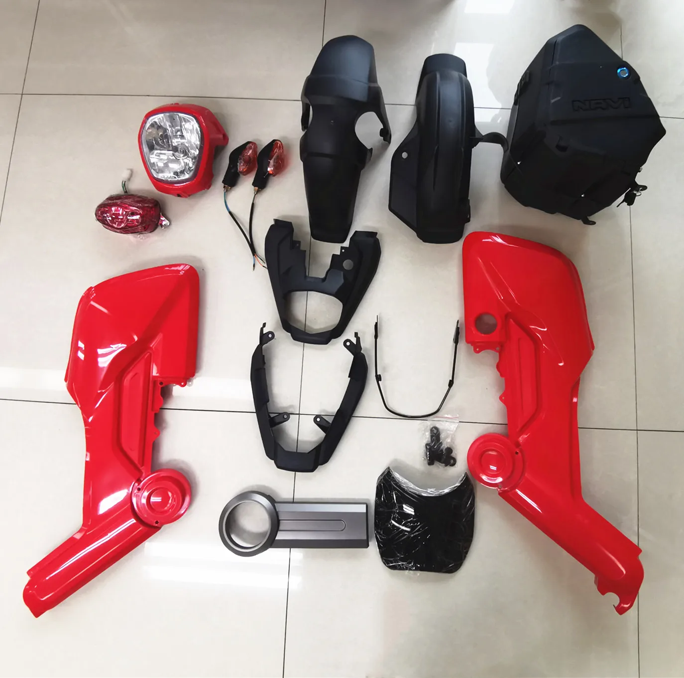 Motorcycle Full Plastic Fairing Body Parts Kit For Honda Navi - Buy ...