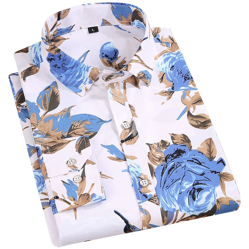 MT2390 Sprint Summer Hot Sales Custom 100% Polyester Thin Long Sleeve Korean Shirt For Men Print Men's Shirts22_voghion.com