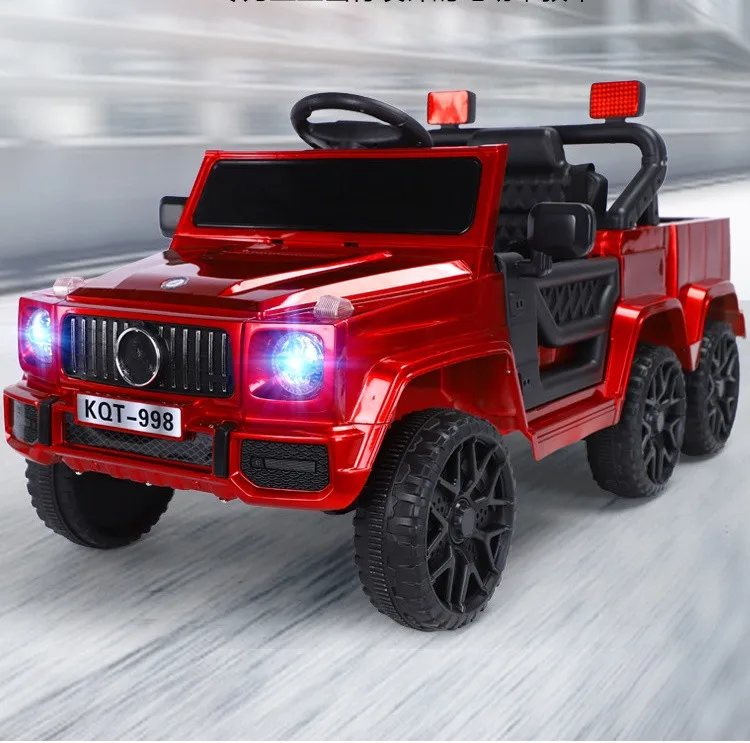 RHS-CAR109  Six Wheel Battery Car with Trunk Children Toys/ Battery Kids Ride on Car/ Power Battery Electric Ride on Car