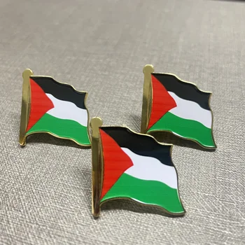 Custom Palestinian Metal Crafts Enamel Badge Country Flag Soft Enamel ...