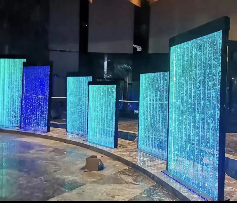 床置きアクリル水バブル壁マルチカラーLEDライトバブルパネル| Alibaba.com