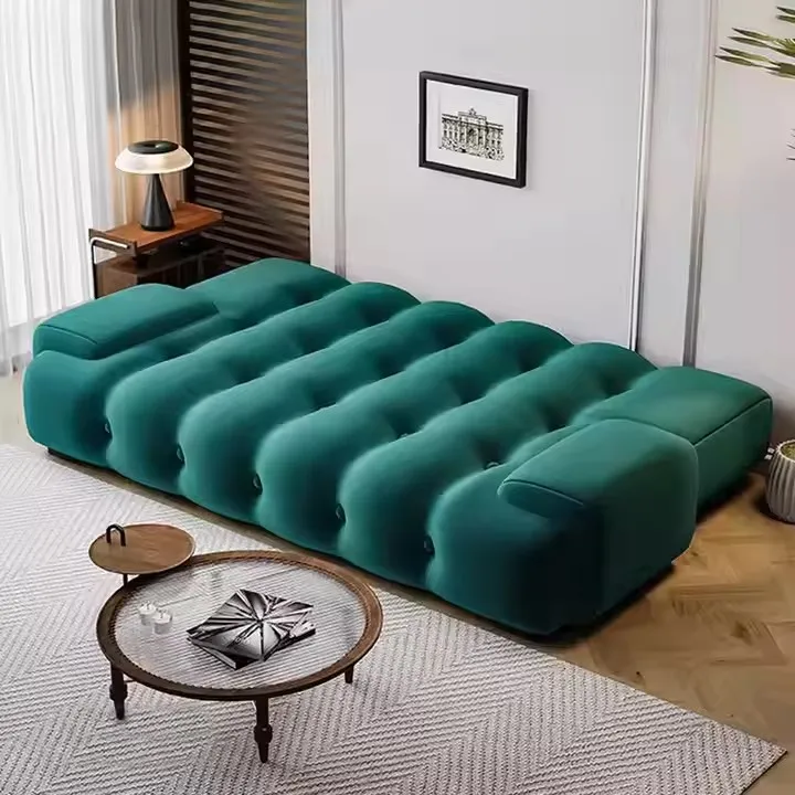Modern Luxury Sofa Sets Fabric Sofa Bed Home Living Room King Size ...
