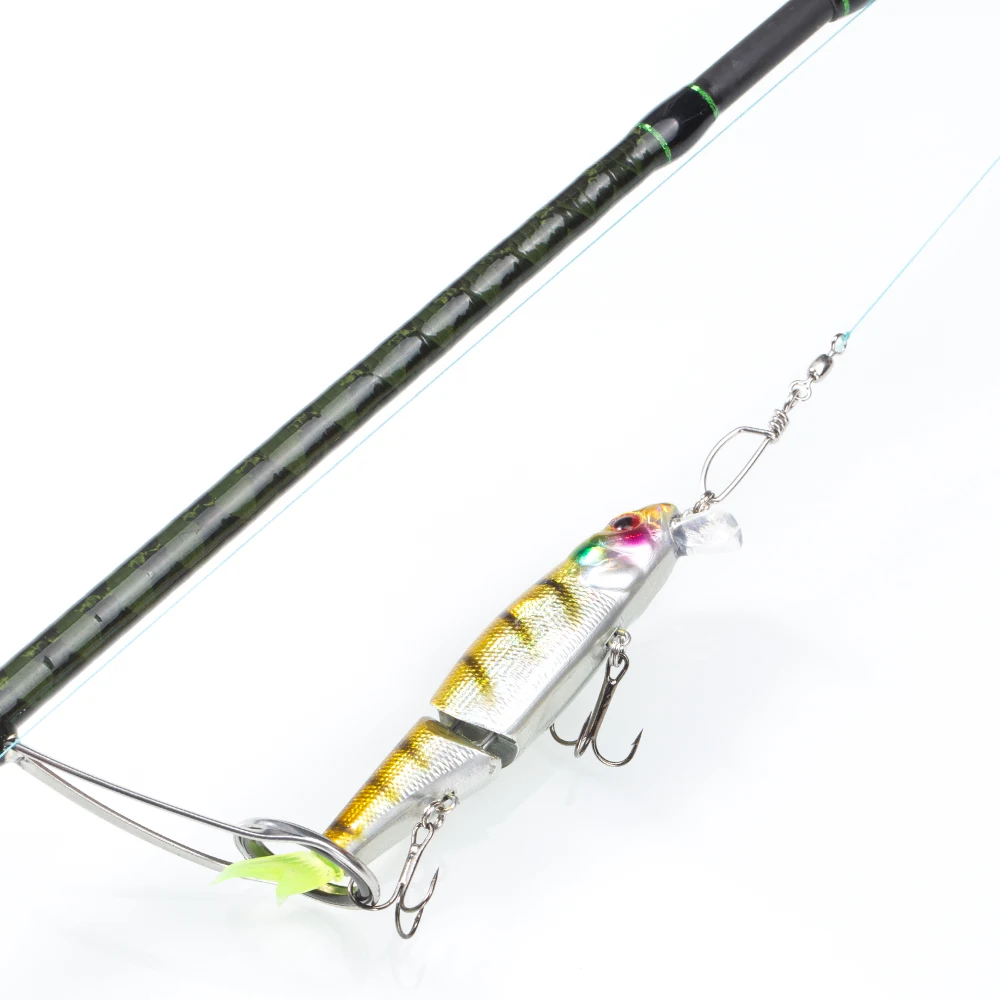 High Strength Fishing Snap Swivels Stainless Fishing Swivels Saltwater Corrosion Resistance