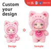 Juguete de peluche de vinilo personalizado