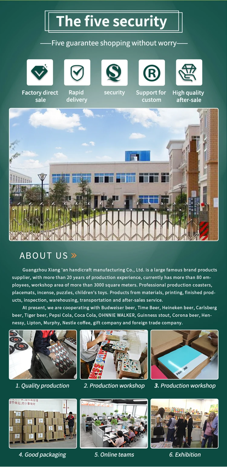 Printed Placemat Decorative Paper Placemats For Wedding / Restaurant