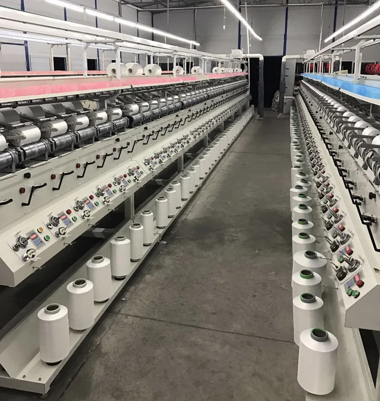 Popular Soft Package Before Dyeing Cotton Yarn Winding Machine Textile Machinery Coning for Sale