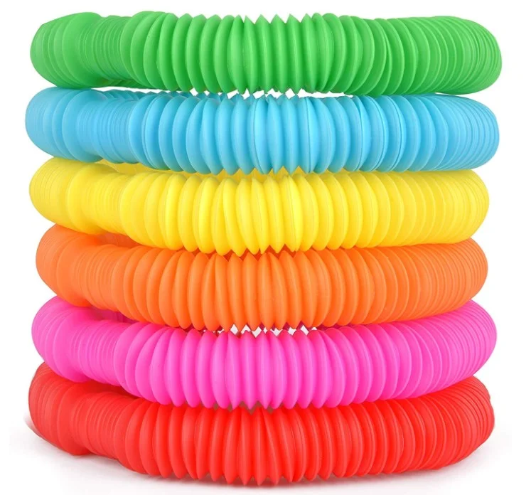 Jouets Anti-stress En Maille Tressée Avec Bille - 4 Pièces Colorées - Pour Soulager L'anxiété Et Occuper Les Mains