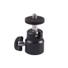 Flat-bottomed small tripod head