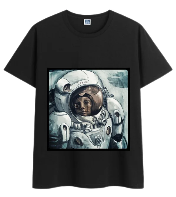 Cotton Breathable Quick Dry Nasa Theme 