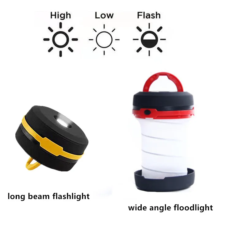 
Портативный складной телескопический мини-прожектор с ручкой, 3 режима, 1 Вт 