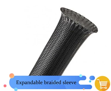 DEEM Anti-corrosion braided cloth fiber tubing for mechanical abrasion protection