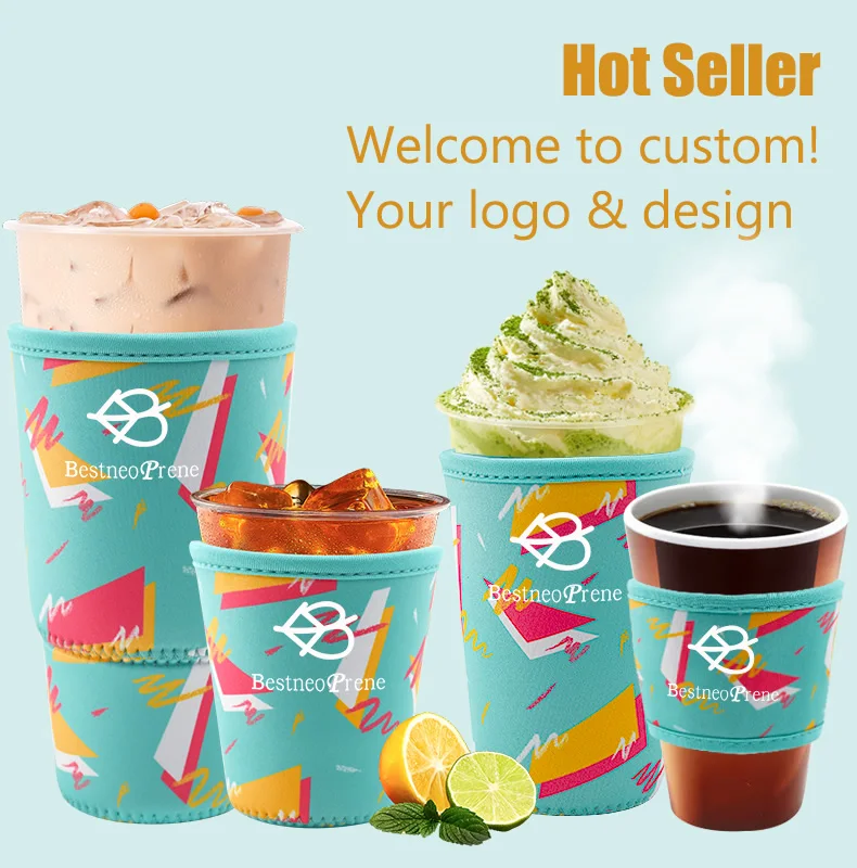 Custom Thermal Coffee Stubby Sleeve 16/22/30 Oz Neoprene Insulated