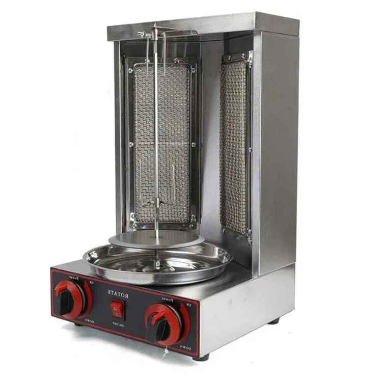 Table Shawarma Toaster Machine With 2 Burners