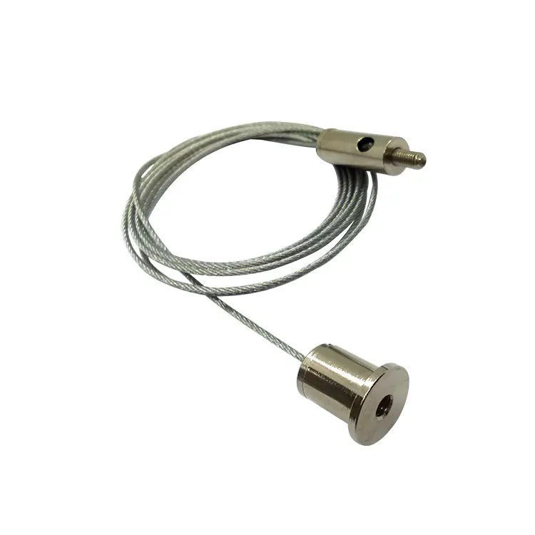 Acoustic Ceiling Grid Type Lighting Suspension Steel Wire Cable Kits Luminaire Wire Mounted Hanging Kit