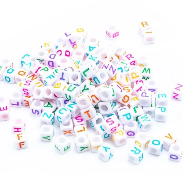 3300pcs/bag 6mm Mixed Square Alphabet Letter Beads For Diy Charms Bracelet  Necklace For Jewelry Making Diy Accessories Crafts - Buy Cube Alphabet  Letter Beads,Alphabet Beads 6mm,Mixed Color Alphabet Beads Product on  Alibaba.com