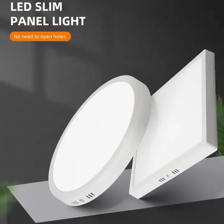 Surface Mounted Small Flush Mount Ceiling Light Slim Etl Cct Round