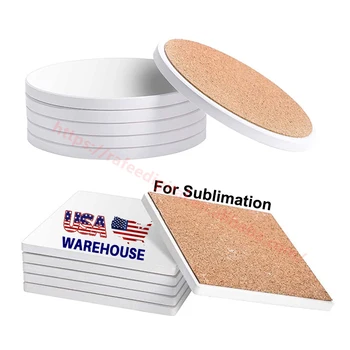 Wholesale Custom Printed Promotional Absorbent Drinks Round Square ...