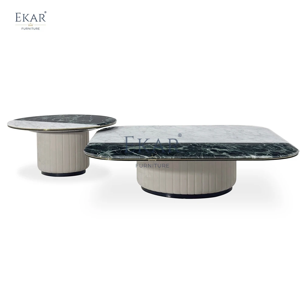 product new modern design style marble living room combination coffee table living room table-67