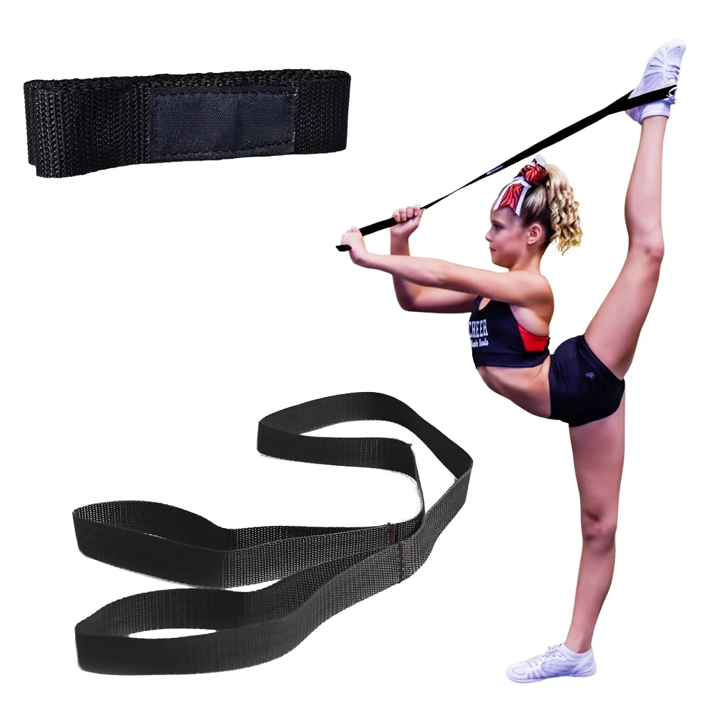 Yoga Mat Strap Stretching Belt Exercise Stretching Back Lumbar Stretching Belt product detail 1