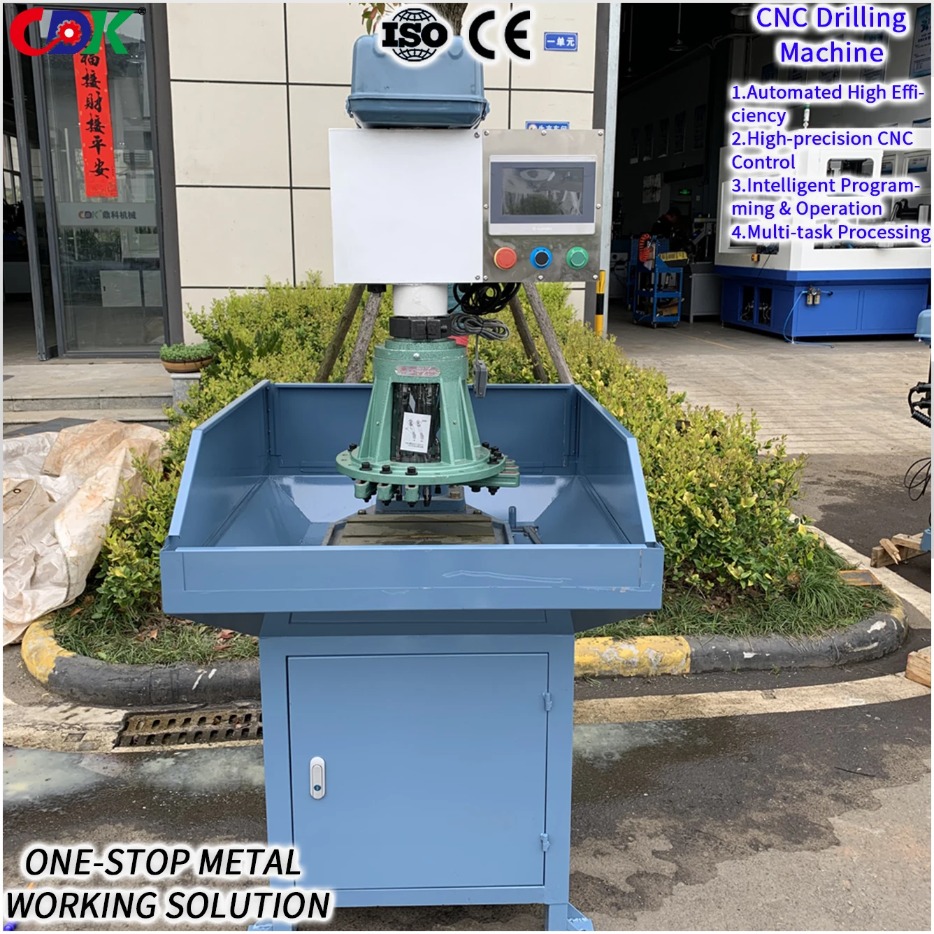 Two Direction Drilling Machine Automatic Loading Unloading Machine With Adjustable Speed Automatic