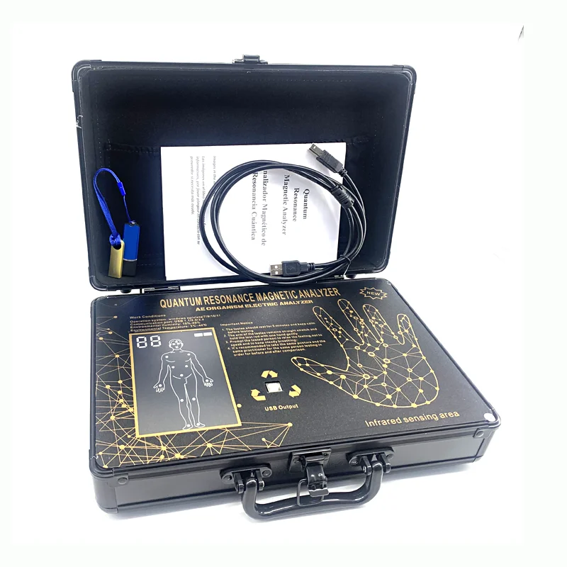 Latest French Software Quantum Resonance Magnetic Analyzer Body Health Analyzer