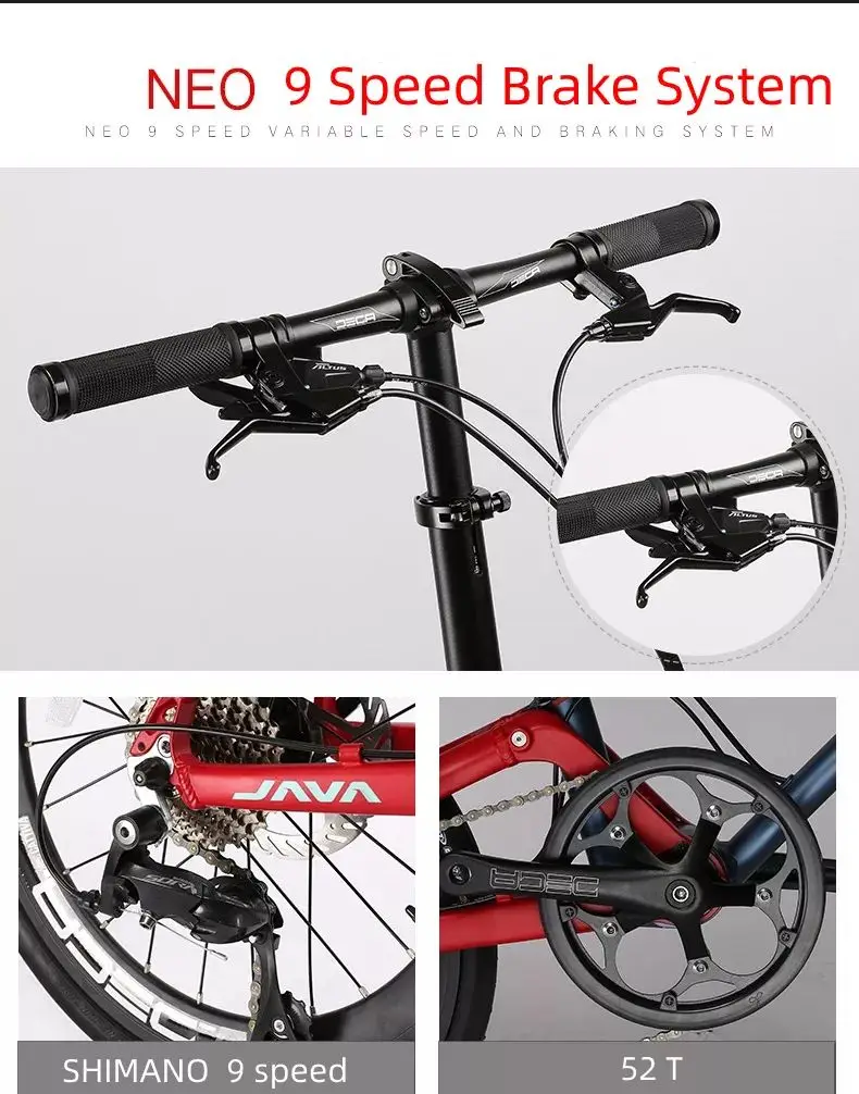 【直接取引】 20インチ　折り畳み自転車　JAVA NEO2 直接取引】 20インチ 折り畳み自転車 JAVA NEO2