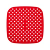 สี่เหลี่ยมจัตุรัส 8.5 นิ้ว - สีแดง