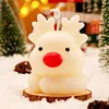 Fête des cerfs de Noël - Blanc
