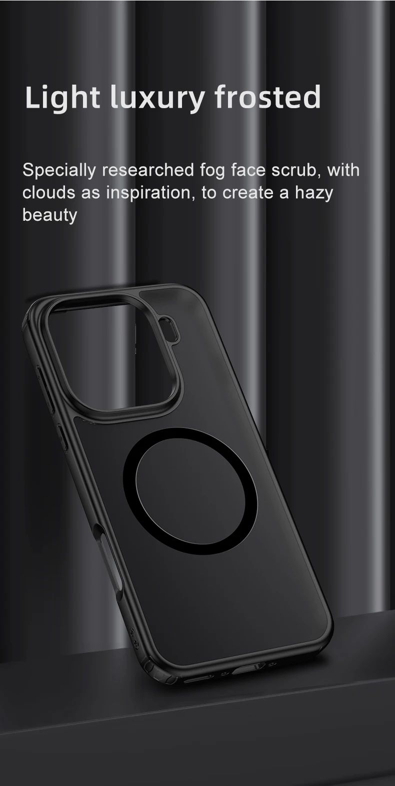 product luxury matte transparent clear magnetic oppo findx9 pro case hard shockproof back cover for mobile phones cover case677-6