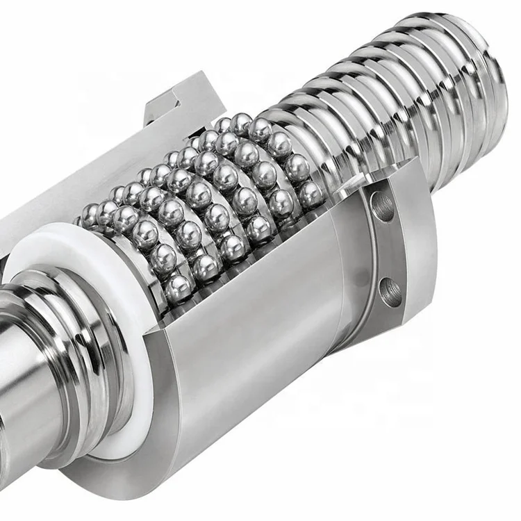 C7 Precision Grade SFU Series Linear Guide SFU3205 1000mm Length Rolled Ball Screw for CNC Machine With End Machined With Nut