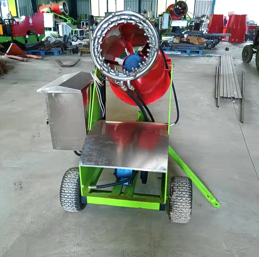 Outdoor Park Snow Machine Jet Wedding Foam Machine Snow Making Machine ...