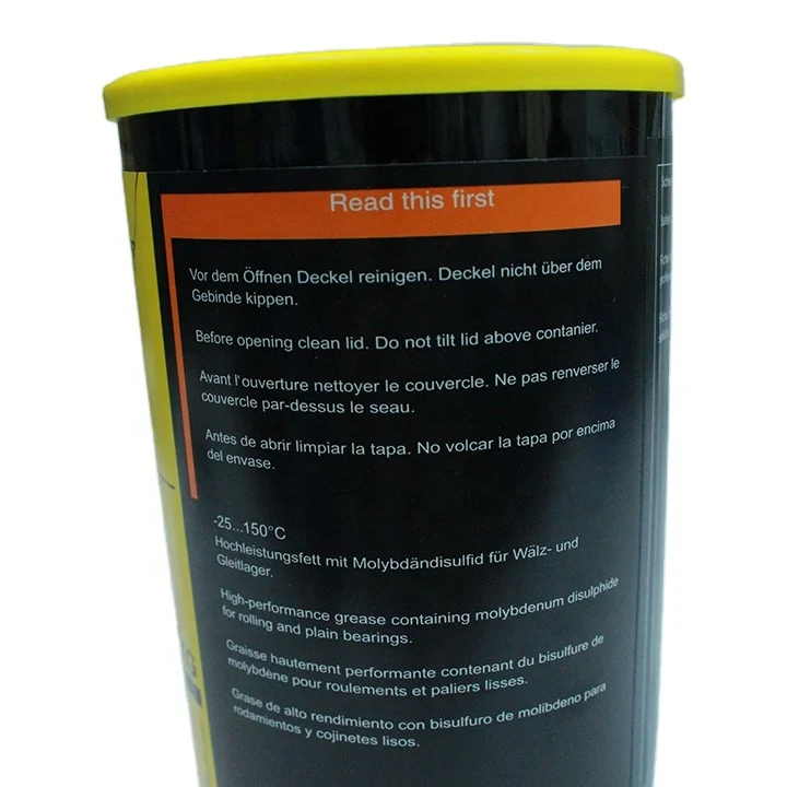 High Temperature Rolling Bearing Grease KLUBER UNIMOLY GB 2 1KG for Motor Fan Sprocket Bearings