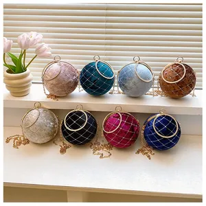 Hot Sell Shoulder Bag Handbags for Women Candy Color Acrylic Dinner Bag