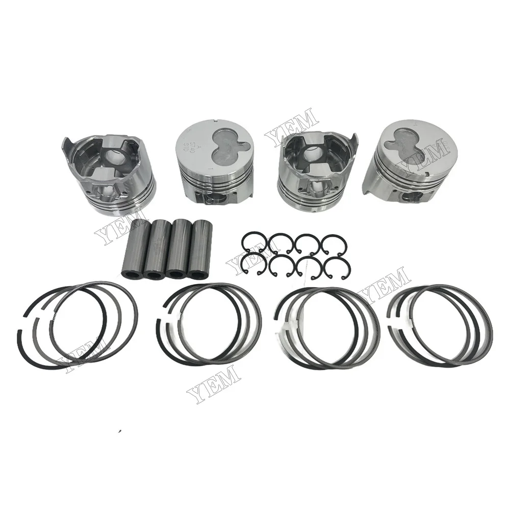 For Isuzu 4LC1 Cylinder Liner Kit Repair Part Engine Rebuild Kit