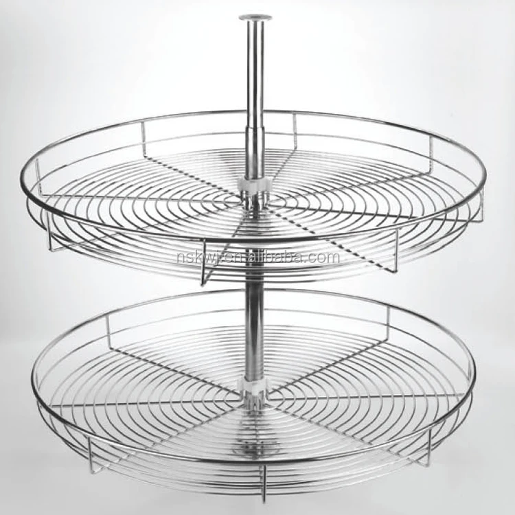 Lazy Susan 360 Degree Revolving Magic Corner Kitchen Basket