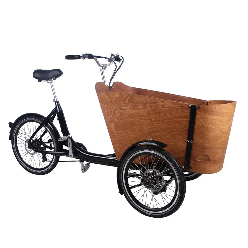 荷兰货运自行车三轮cargobike电动货运三轮车 带圆形木箱成人 Buy 荷兰货运自行车三轮cargobike电动货运三轮车圆木箱成人 荷兰货运自行车 三轮cargobike Product On Alibaba Com