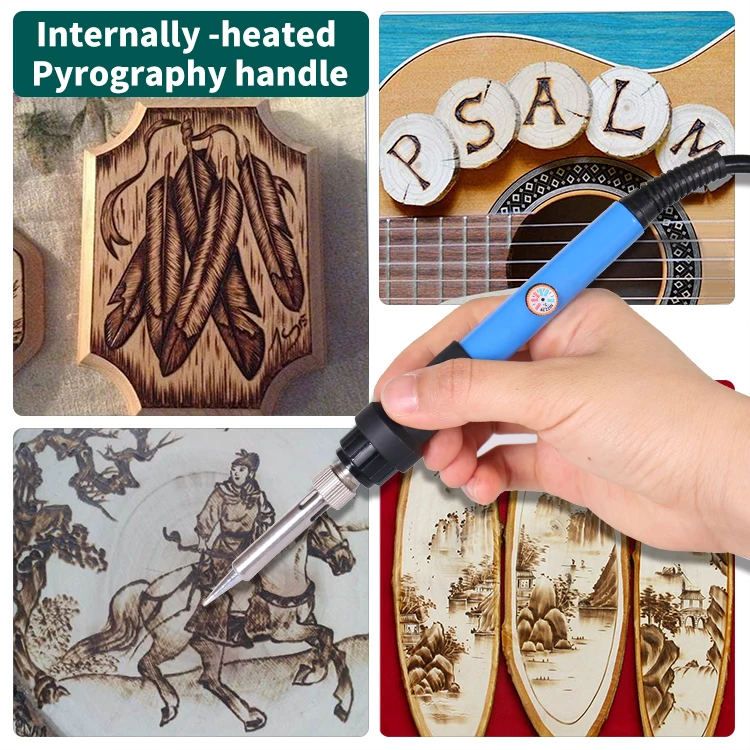 Wood Burning Kit with 105Pcs Professional Pyrography Pen for