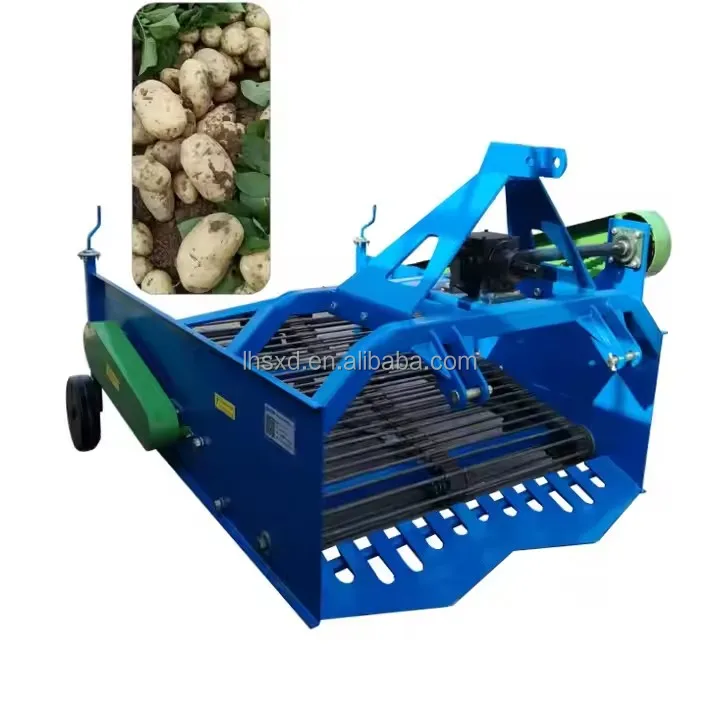 Fully Automatic Small Potato, Garlic, Onion, Sweet Potato, Turmeric Agricultural Harvester
