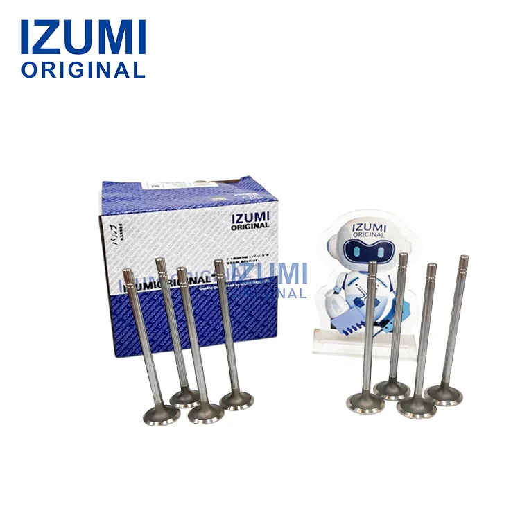 IZUMI ORIGINAL J08C J08E Engine Valve in 13711-1830 EX 13715-1730 Suitable for Hino Engine Parts