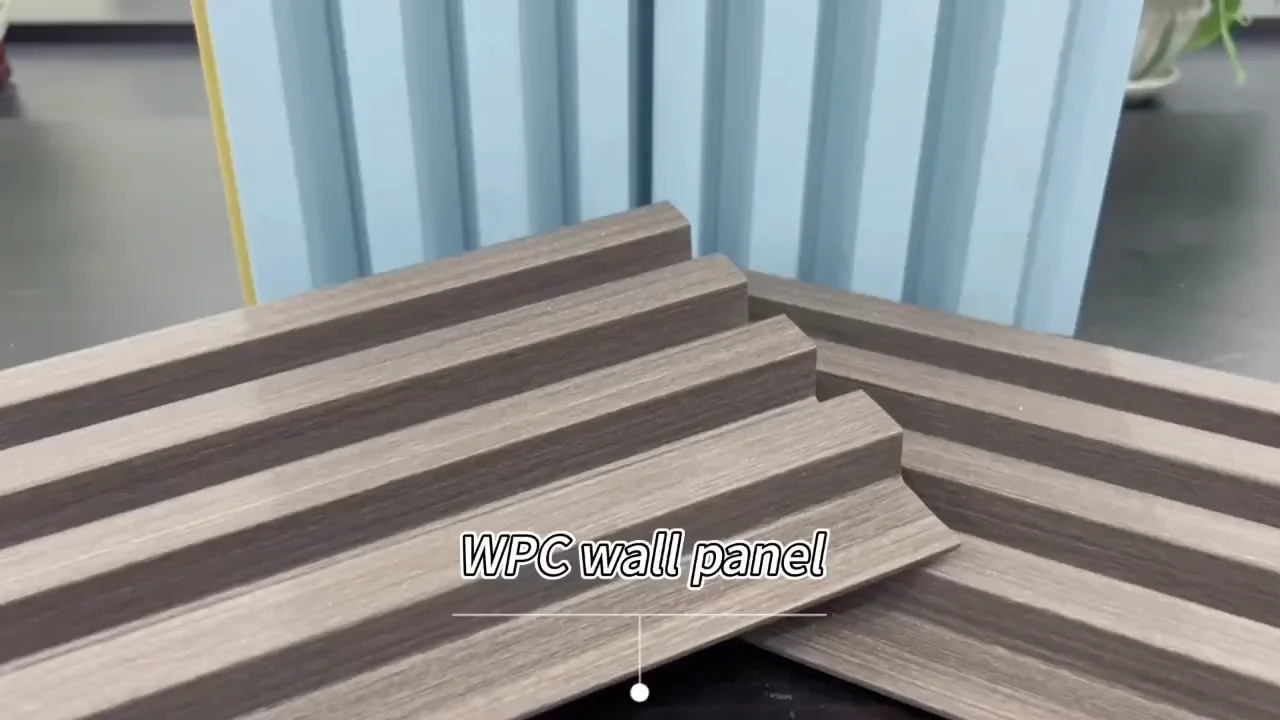New Design Wooden Grain Water-proof Pvc Wpc Wall Panels Designs For ...