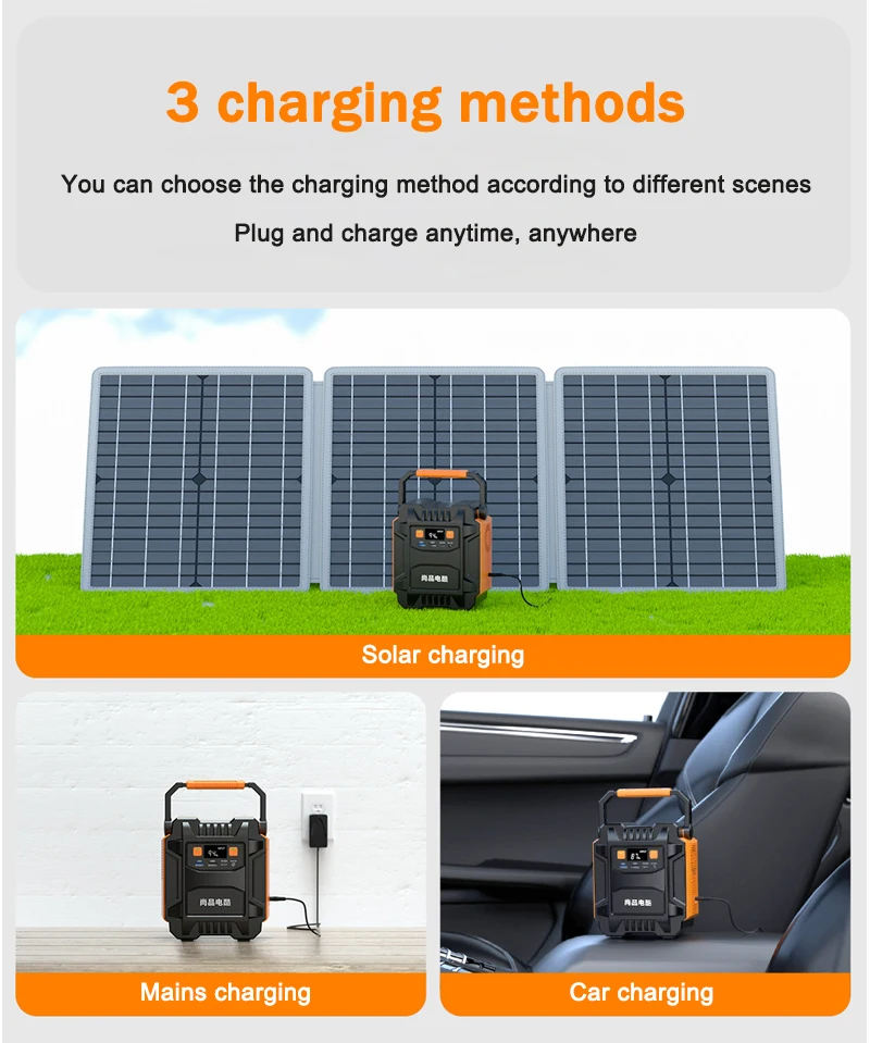 Outdoor Power Station Portable Power Standby Alternative Camping