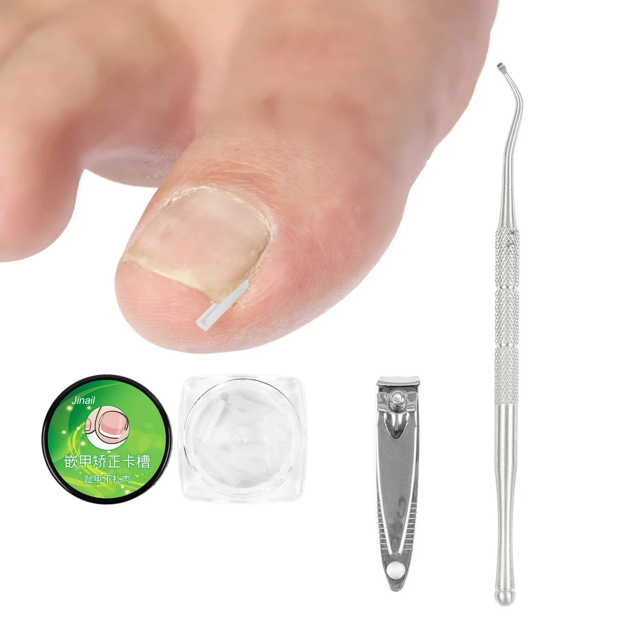 Stainless Steel Toenail Correction Pedicure Tool For Nail Recover Foot